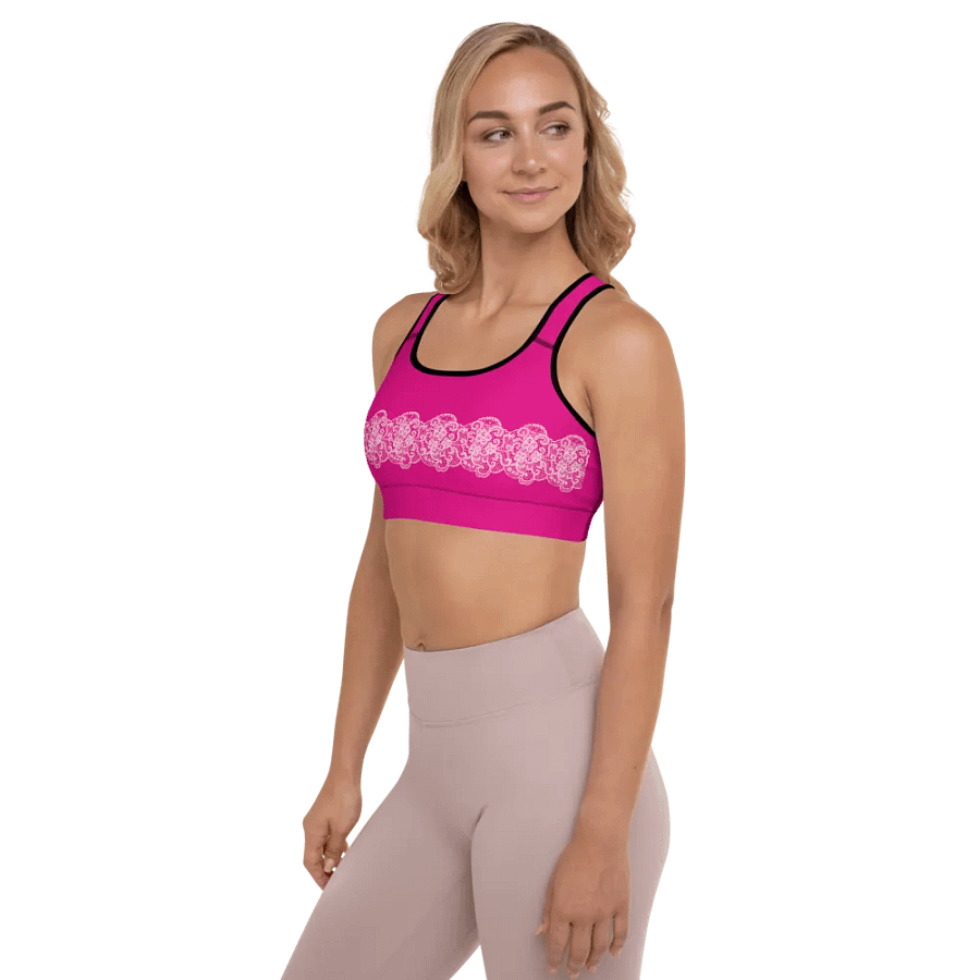 Lace Pink Premium Sportswear Pink Padded Sports product image (2)