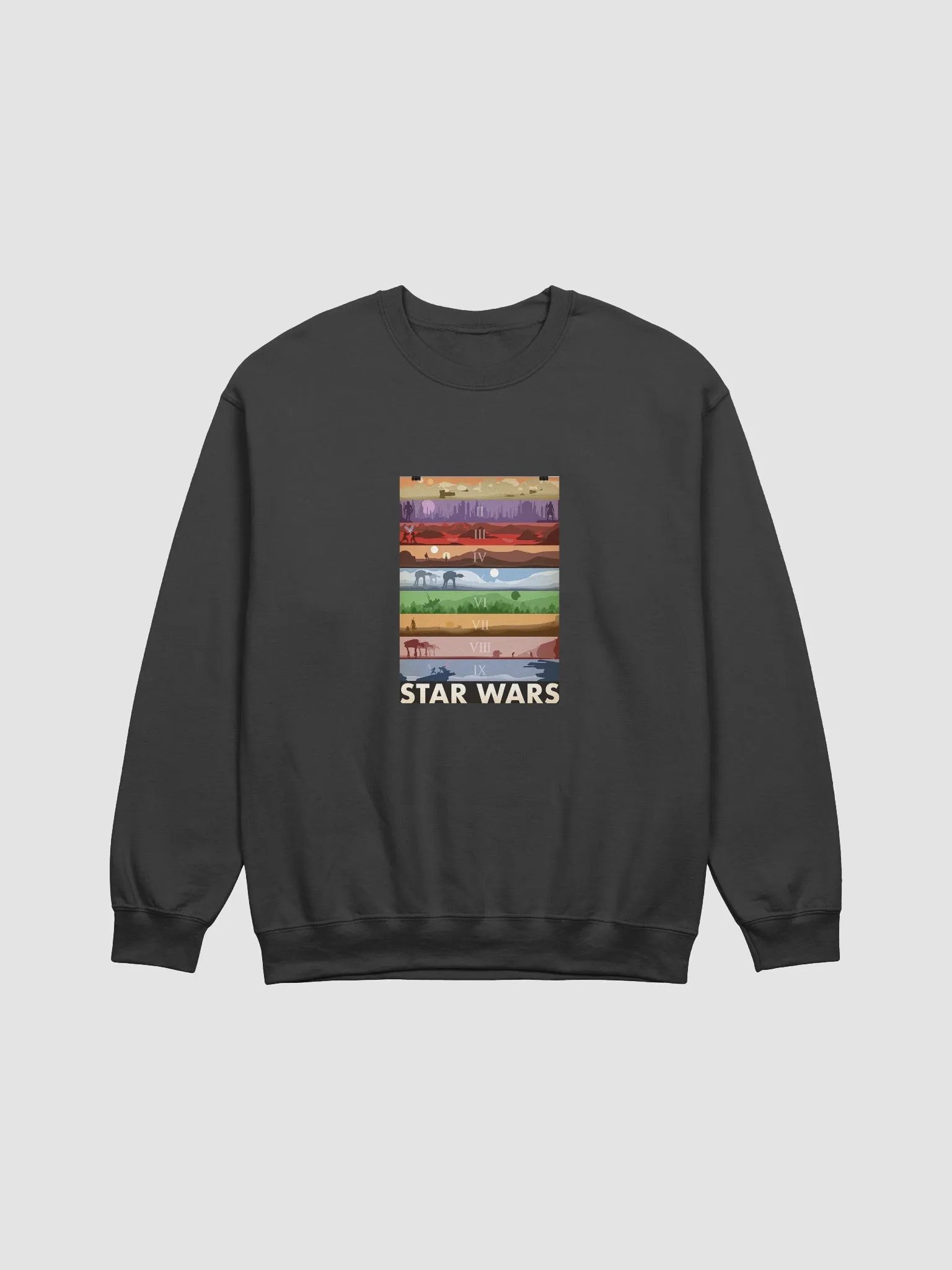 Star Wars Episodes I to IX Crewneck Sweatshirt product image (5)