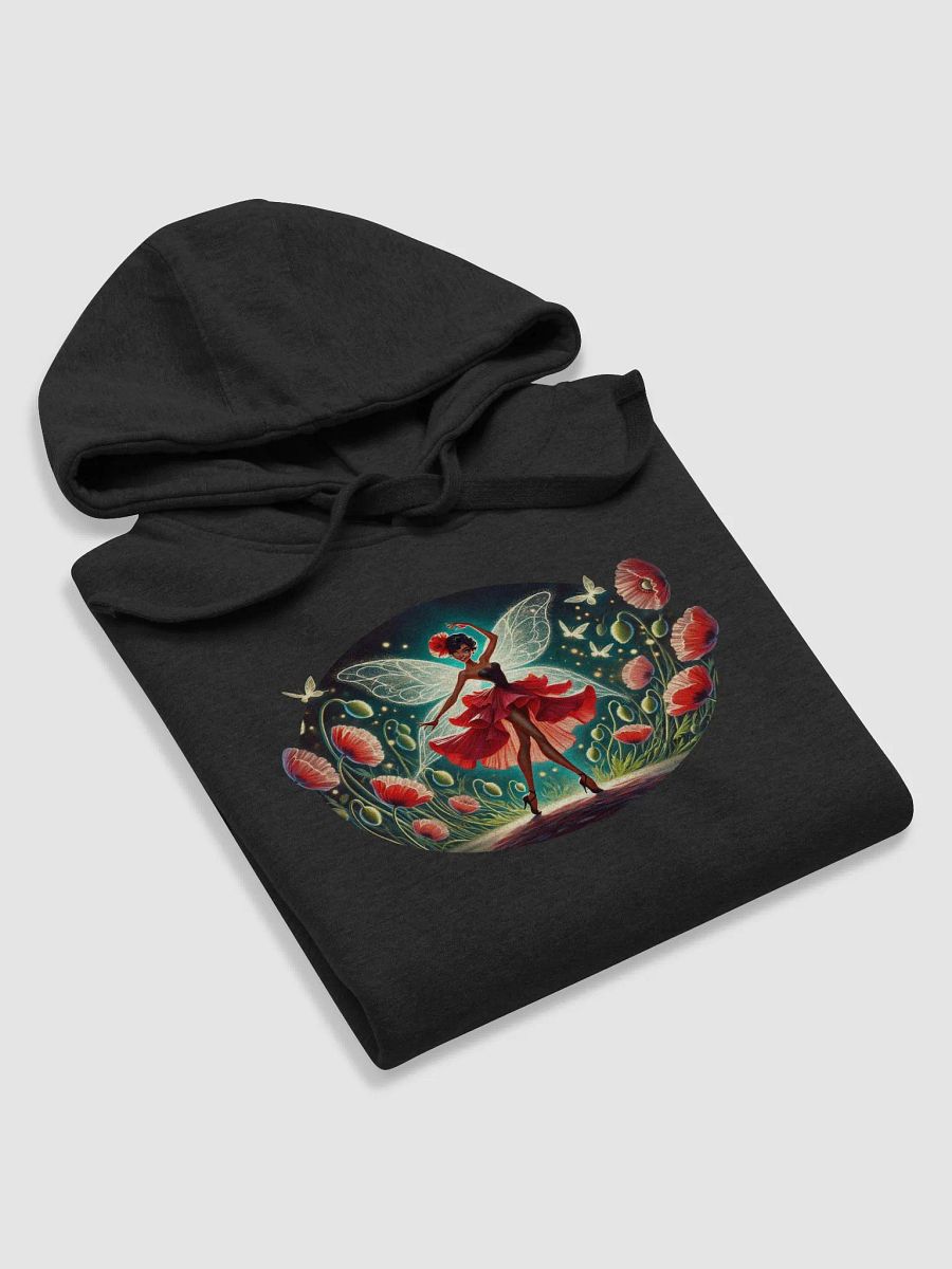 Poppy Fairy Floral Premium Unisex Hoodie product image (5)
