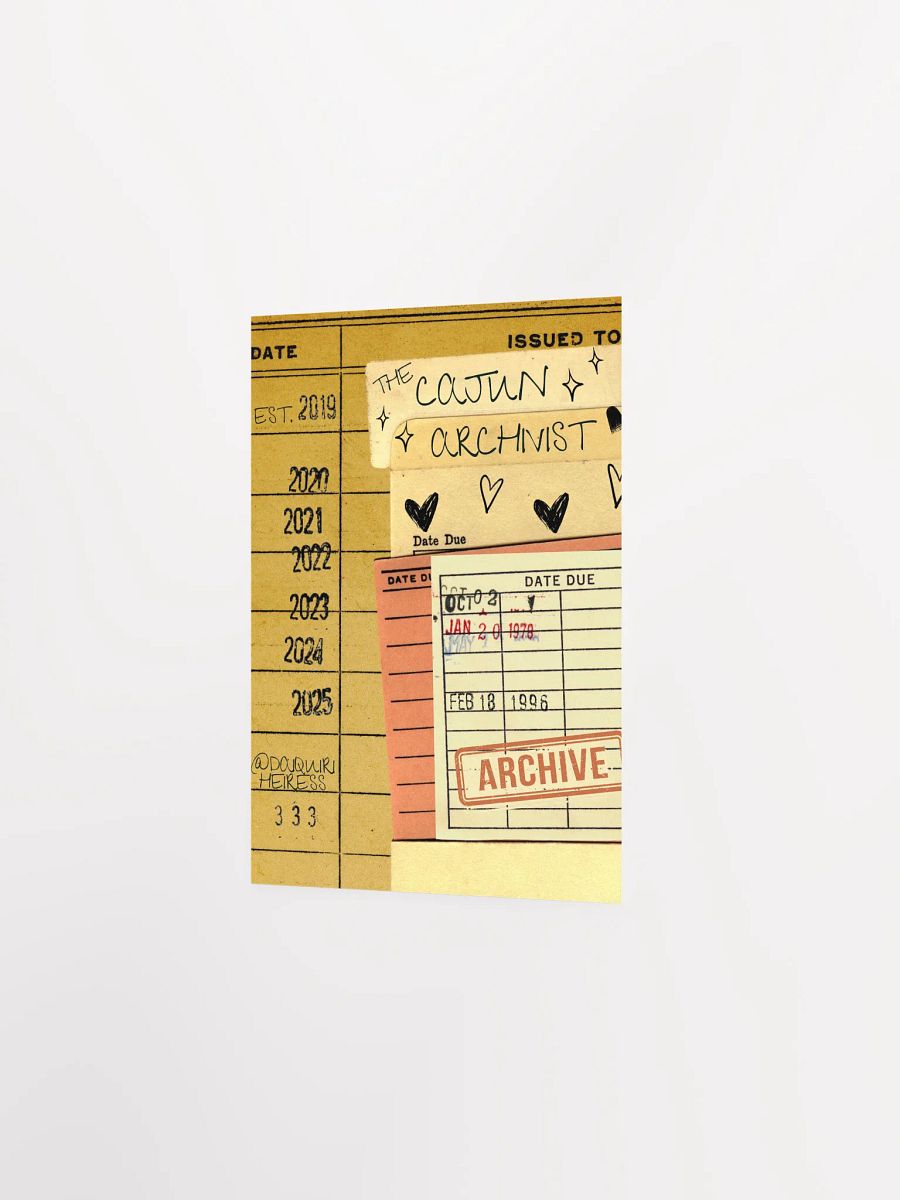 THE CAJUN ARCHIVIST PRINT product image (7)