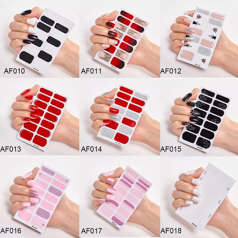 for Women Girls Nail Art Decal Nail Stickers Nail Polish Strips Full Nail Wraps product image (4)