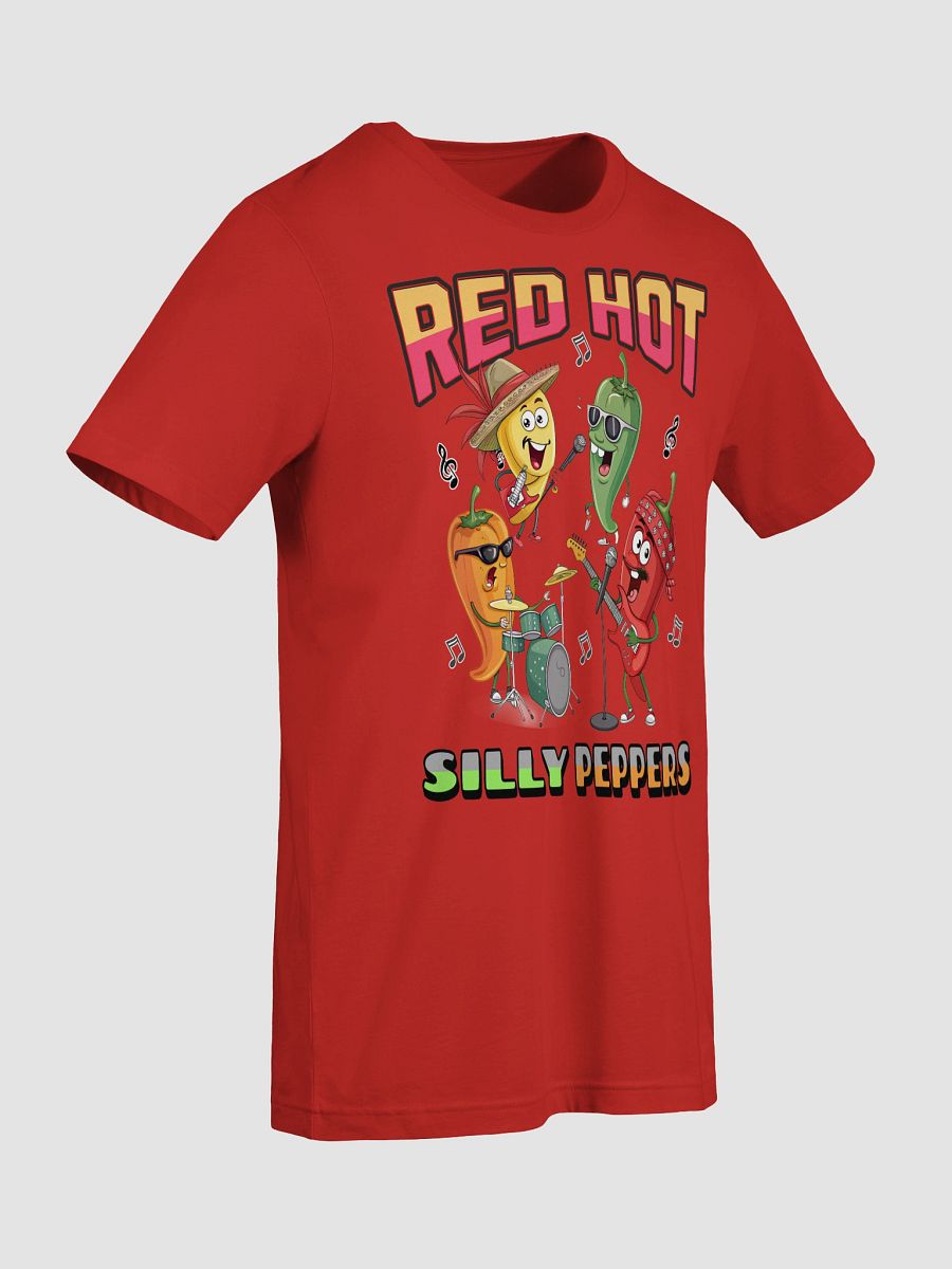 Red Hot Silly Peppers Band T-Shirt product image (15)