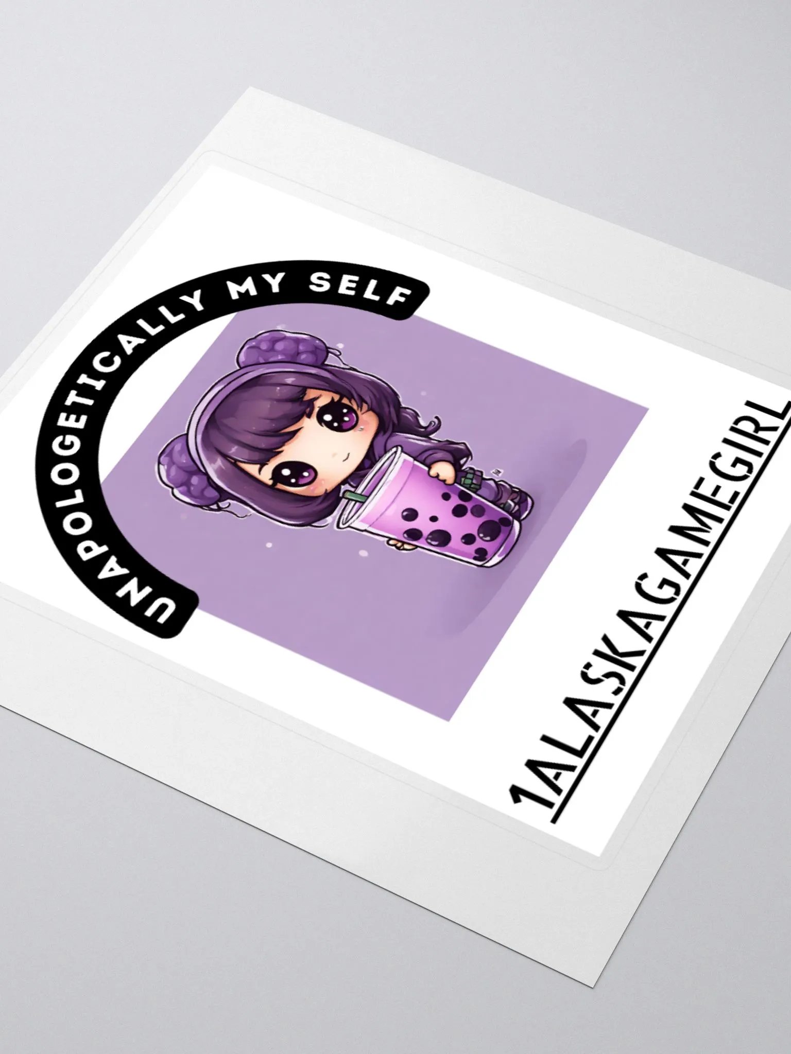 1AlaskaGamegirl unapologetically my self Stickers! product image (9)