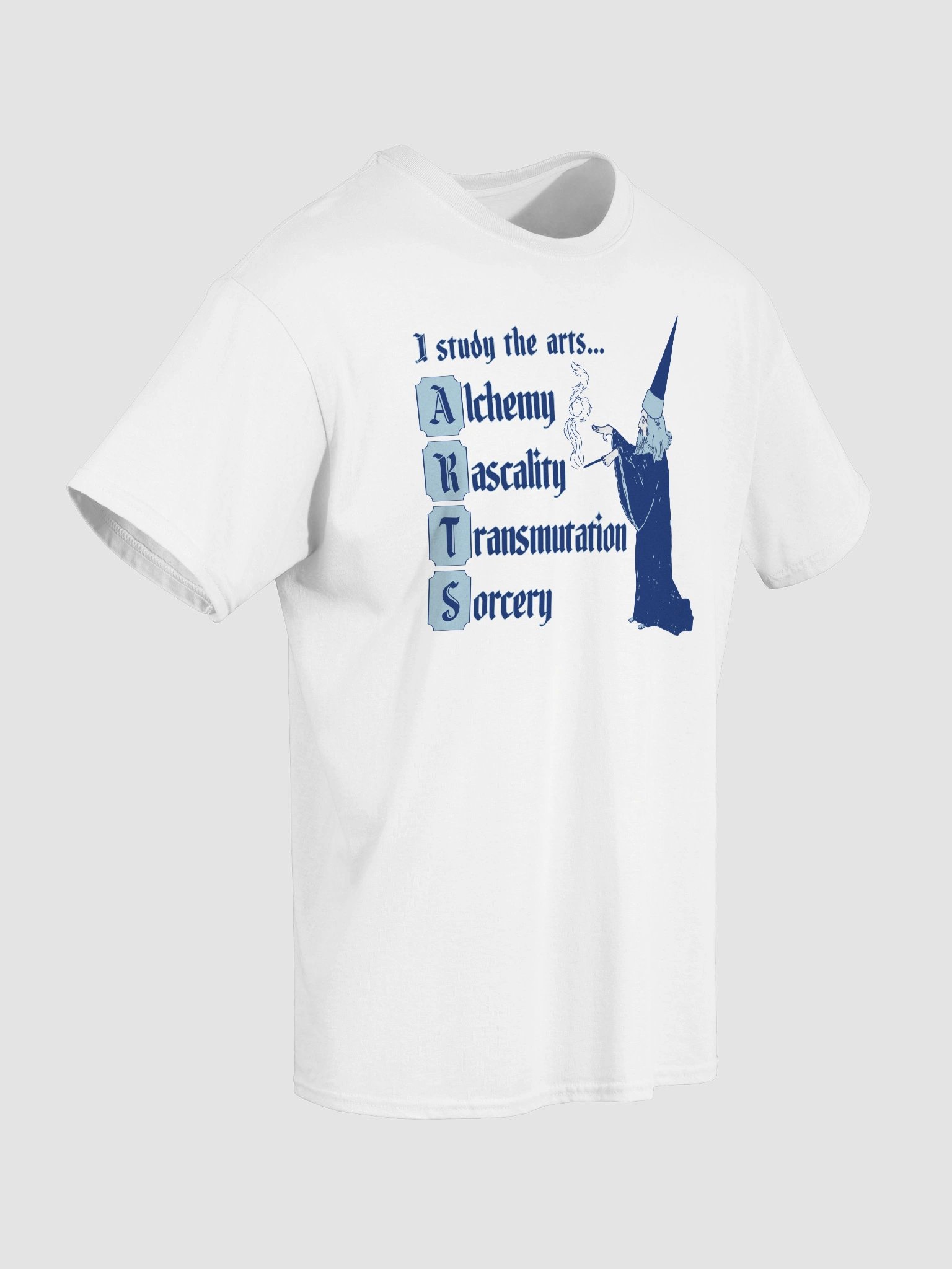I study the arts wizard t-shirt product image (44)