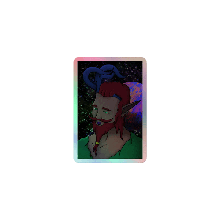 Ren Holographic Sticker product image (1)