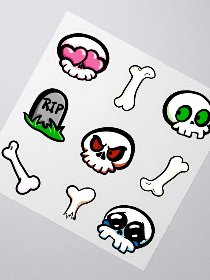 Skull Sisters Stickers product image (2)