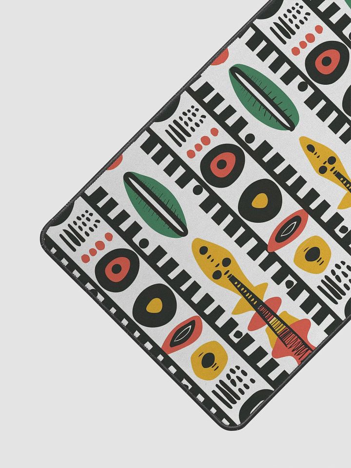 Afrobeat Harmony Desk Mat-12" x 22" product image (2)