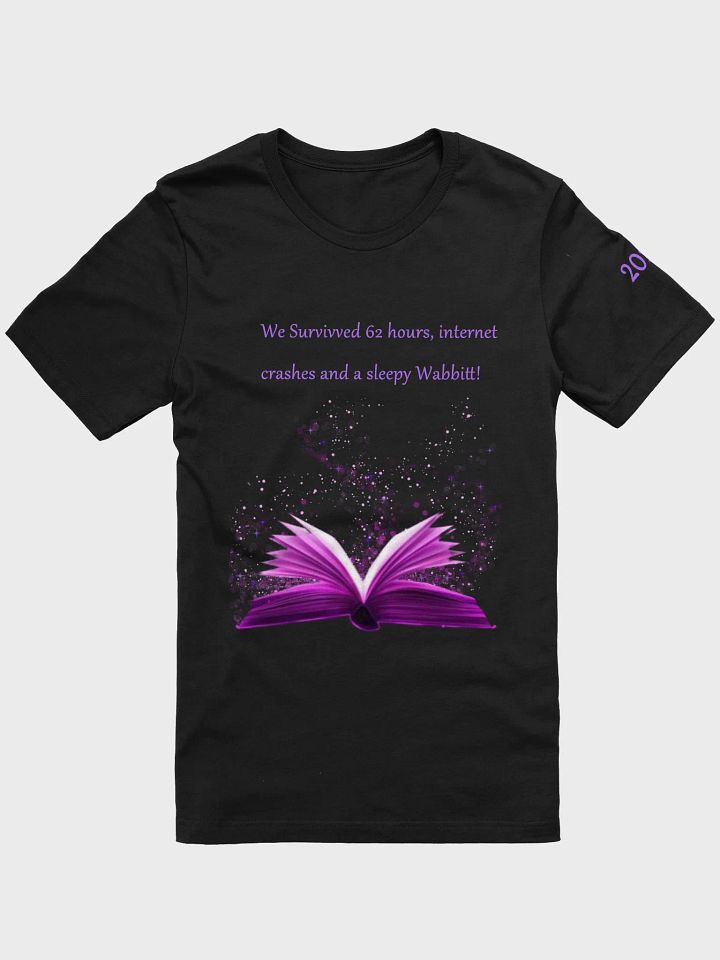 W survived the Book-A-Thon! 2025 shirts product image (4)