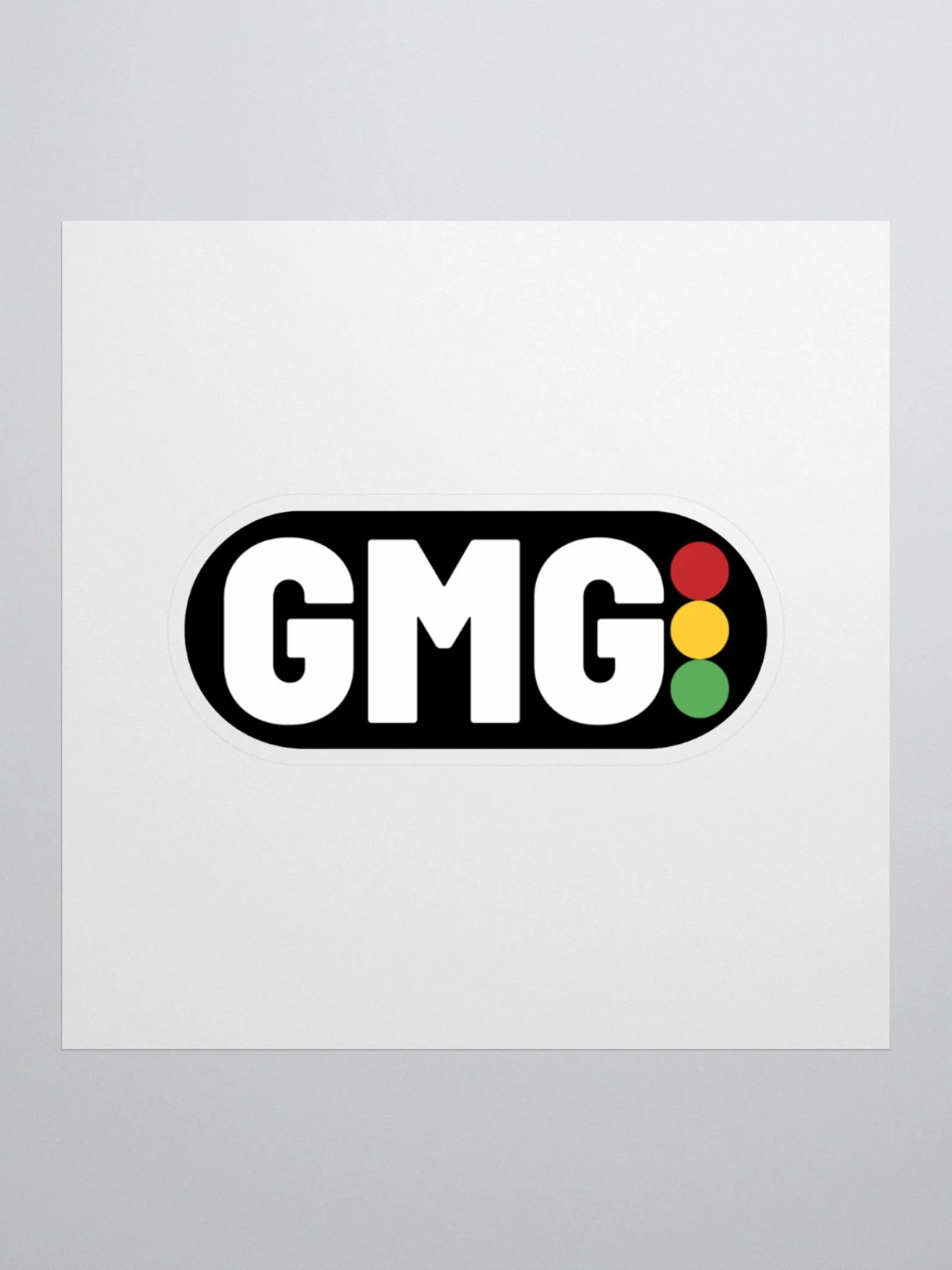 GMG Logo Sticker product image (2)