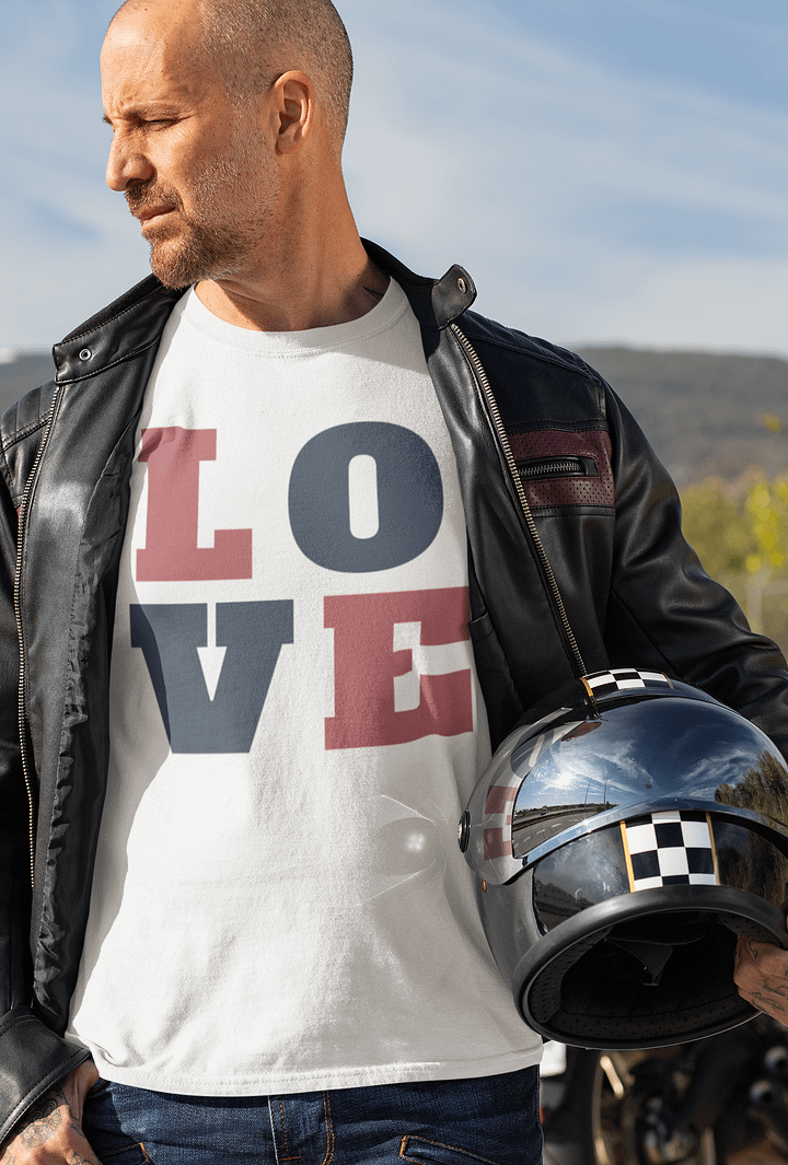 LOVE Square Unisex Sweatshirt product image (2)
