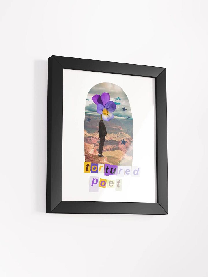 Tortured Poet Framed Art Print product image (32)