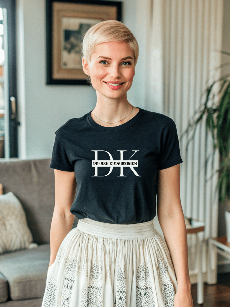 Singer From Kazakhstan Bella Canva T-Shirt Unisex product image (21)