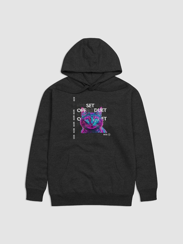 Offsetduet Neon Kitty Hoodie product image (1)
