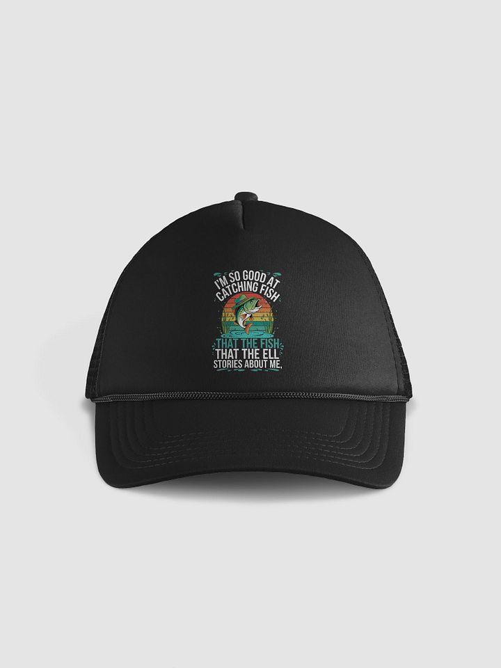 Funny Fishing Design – Fish Tell Stories About Me Hat product image (1)