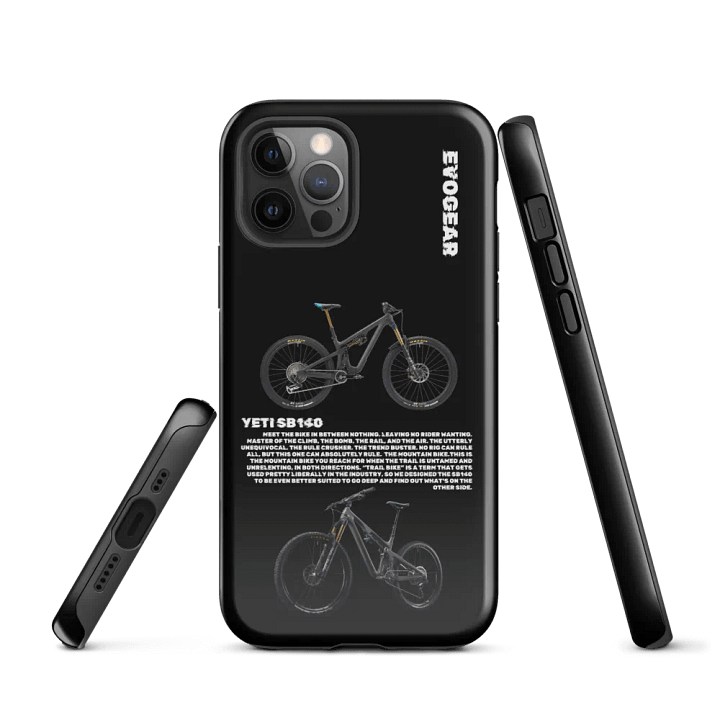 Black SB140 iPhone Case product image (1)