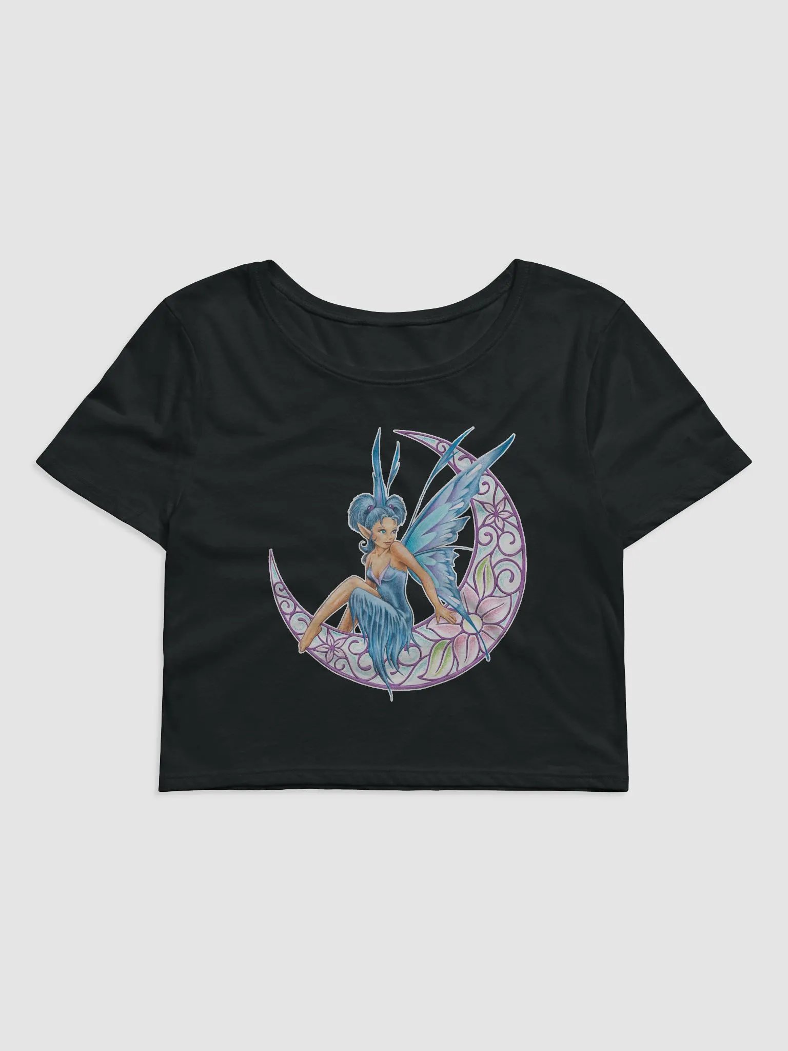 Moonflower Faery - SFA Women's Crop Tee product image (2)