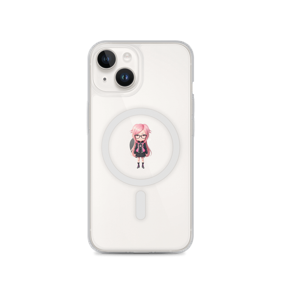 (PINK CHIBI) K Clear Case for iPhone product image (1)