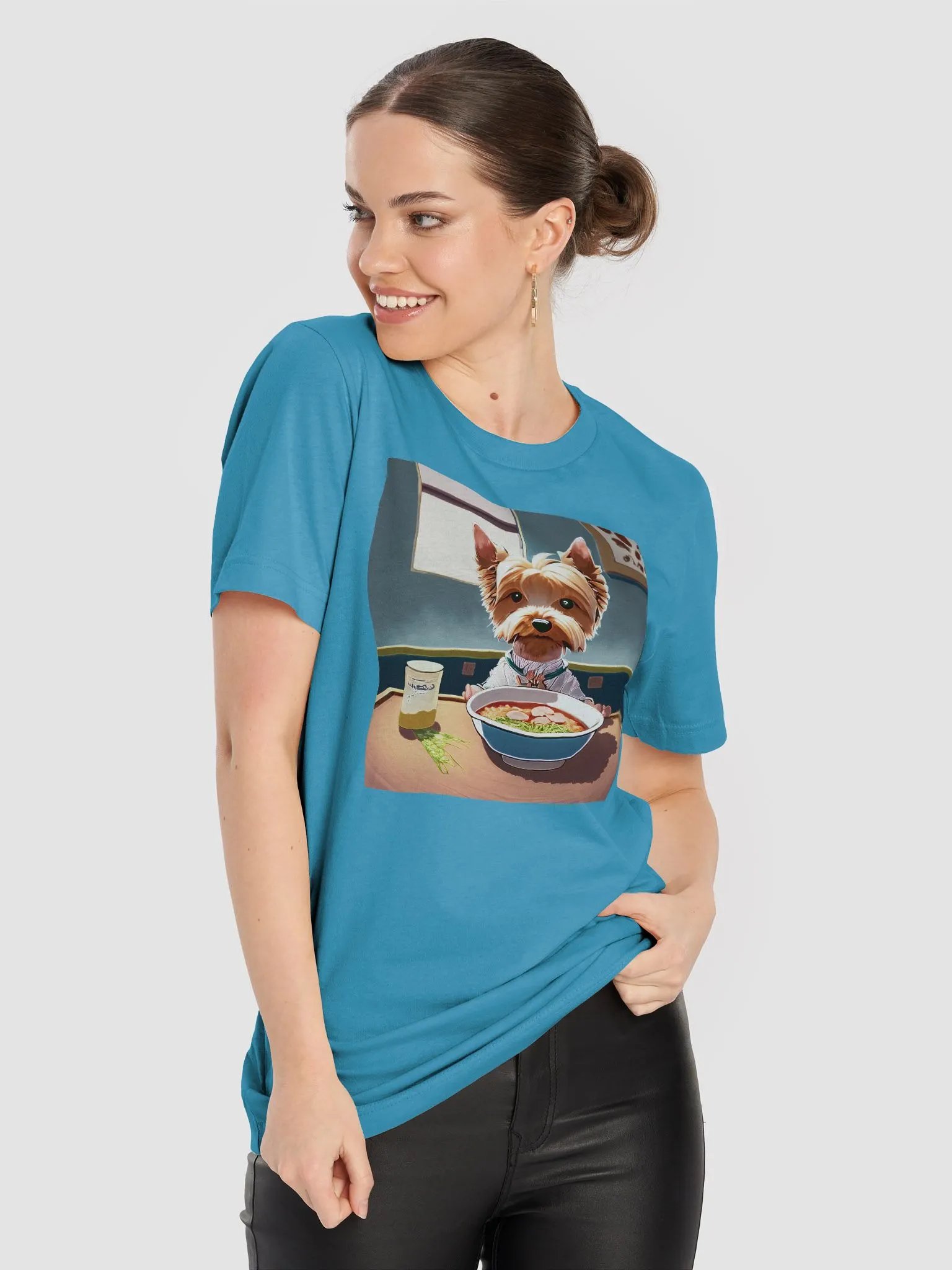 Fancy Yorkie Premium T-shirt product image (8)
