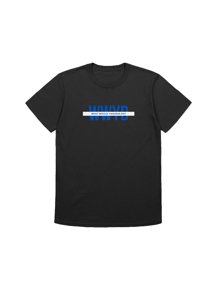 WWYD Blue Ink Black T-shirt product image (1)