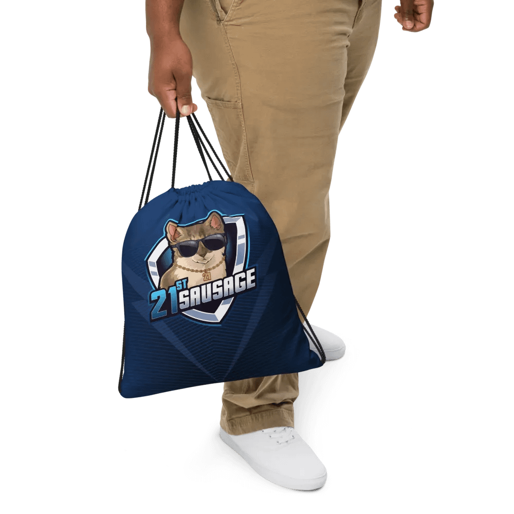 21st Sausage Drawstring Bag product image (5)