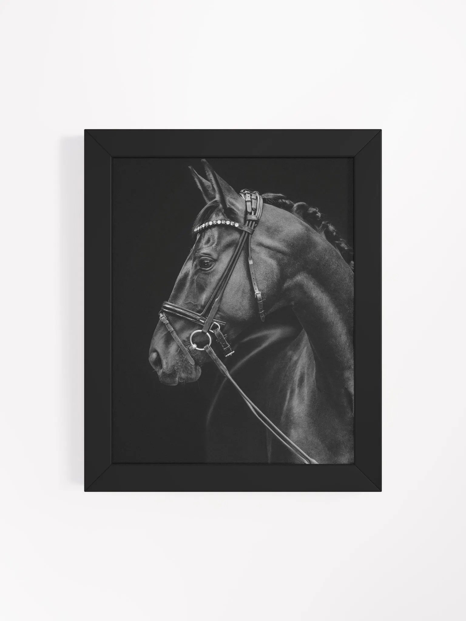 Ethereal Equine Elegance Framed Poster product image (36)