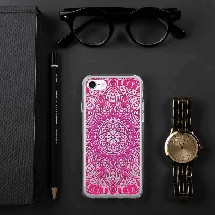 Pink mandala phone case product image (7)