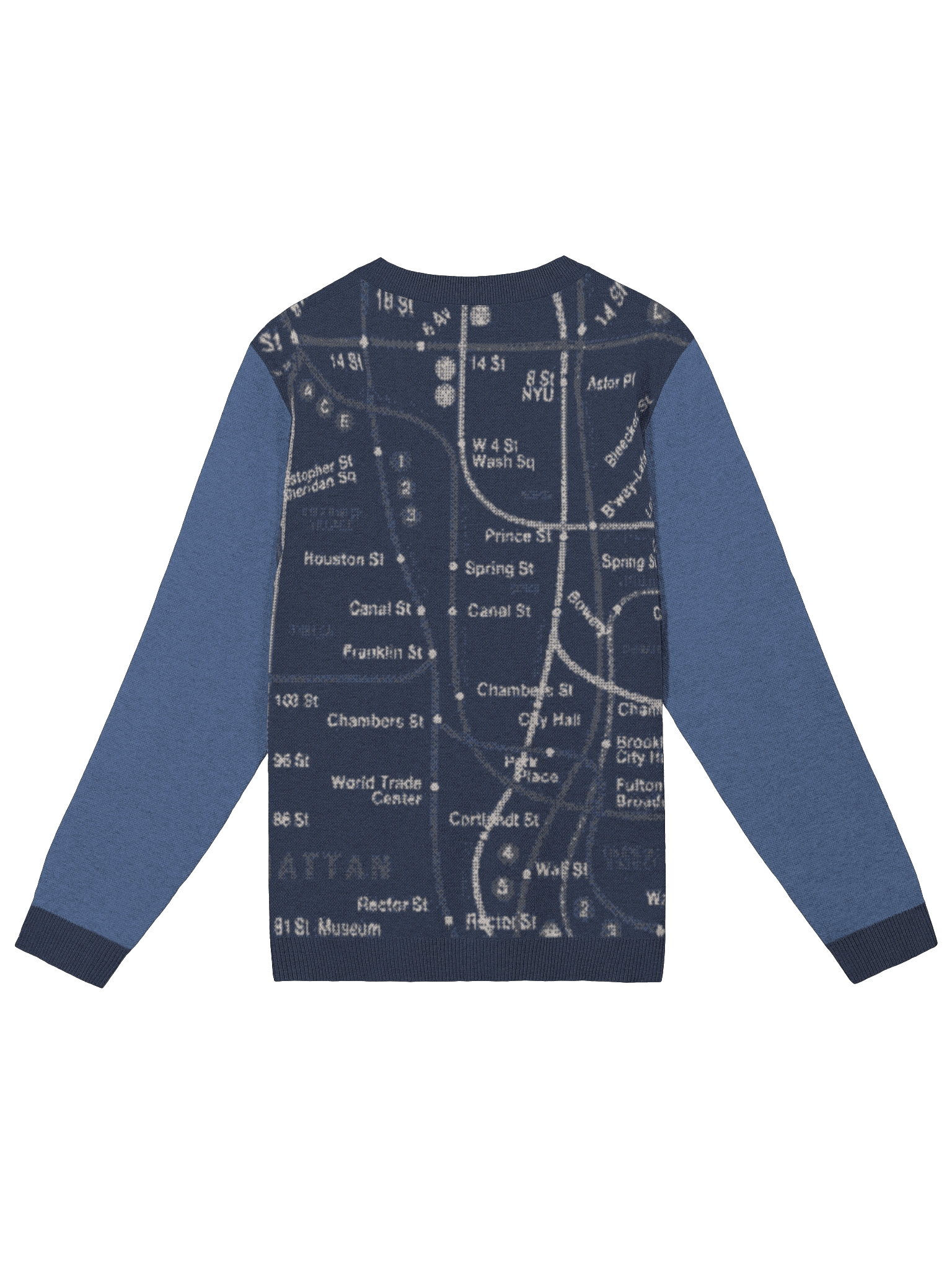 The New Yorker Classic Fit Knit in True Blue product image (2)