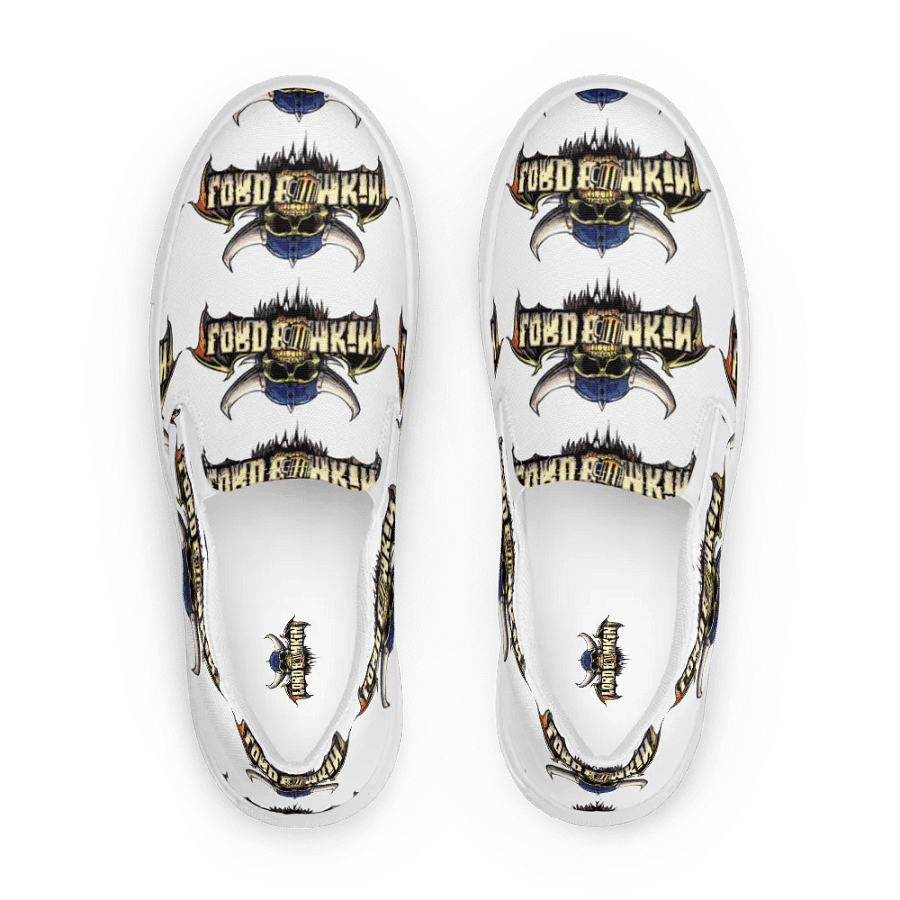 Halloween logo sweathercanvas slip-ons men product image (9)
