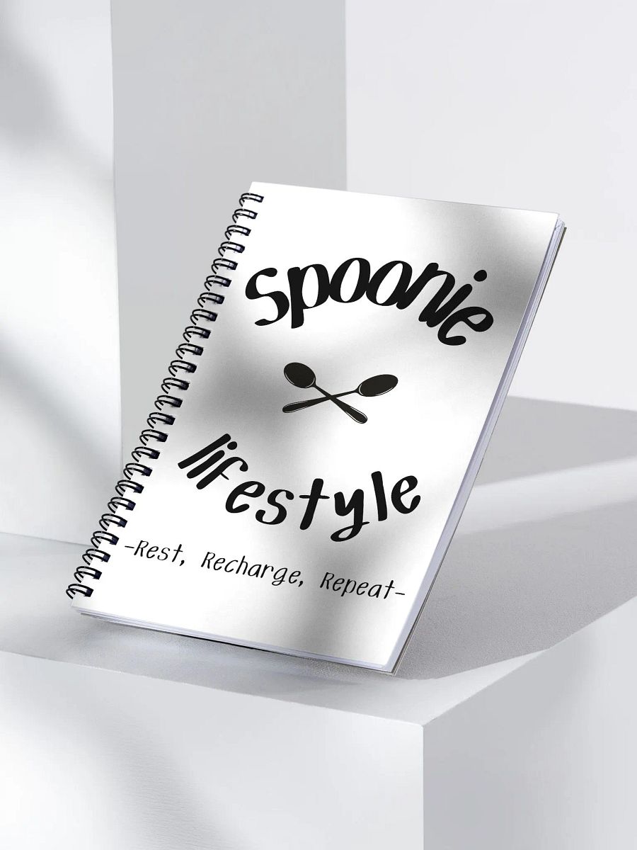 Spoonie Lifestyle- Rest, Recharge, Repeat Notebook (140 Pages) product image (3)