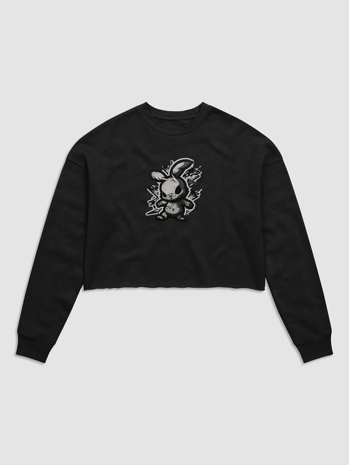 Tough Bunny Fleece Crop Sweatshirt product image (1)