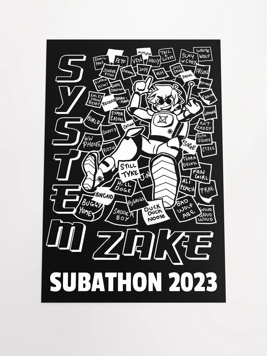Subathon POSTER product image (2)