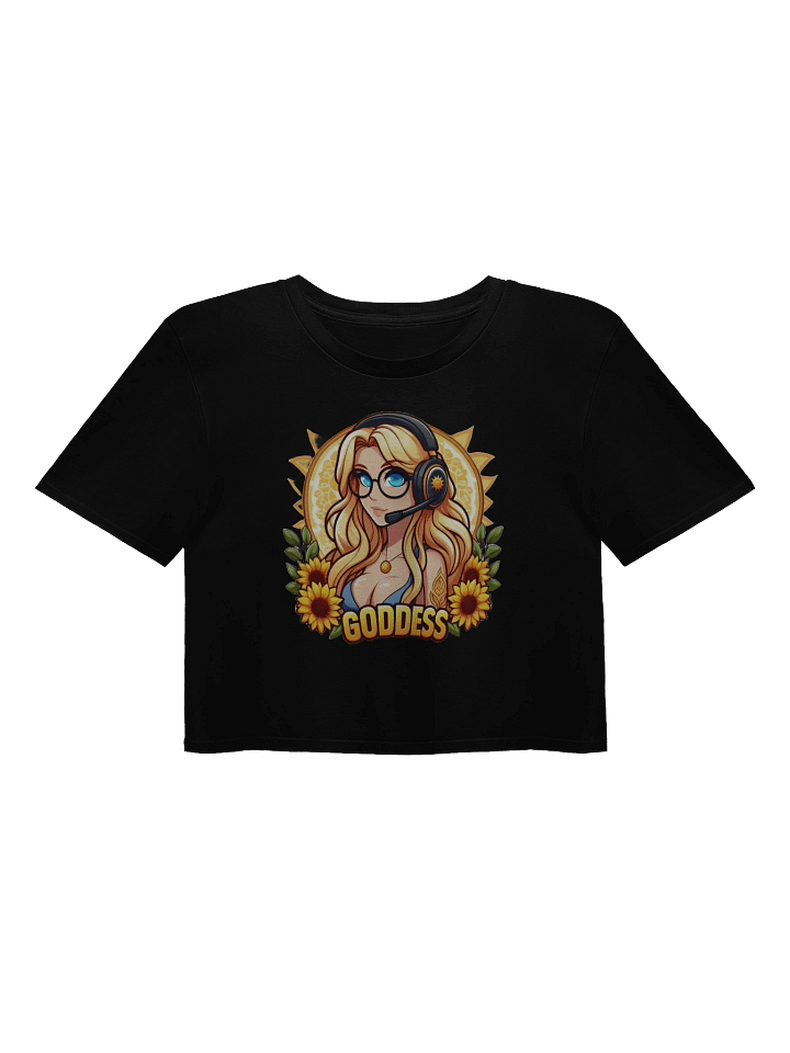 Goddess Gamer Crop Top- Sunflower Edition product image (5)