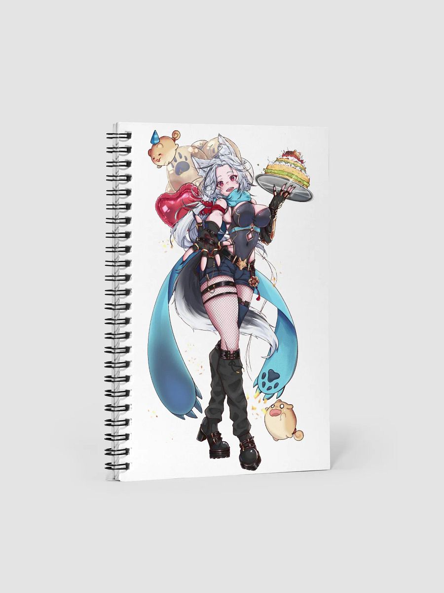Fantasy Adventurer Paws Spiral Notebook product image (1)