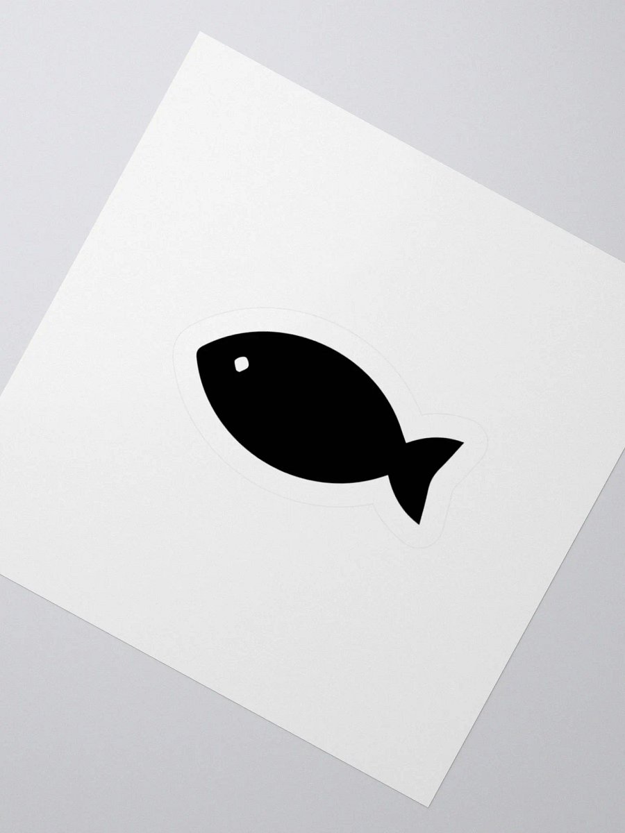 Little Fish Kiss Cut Sticker product image (10)