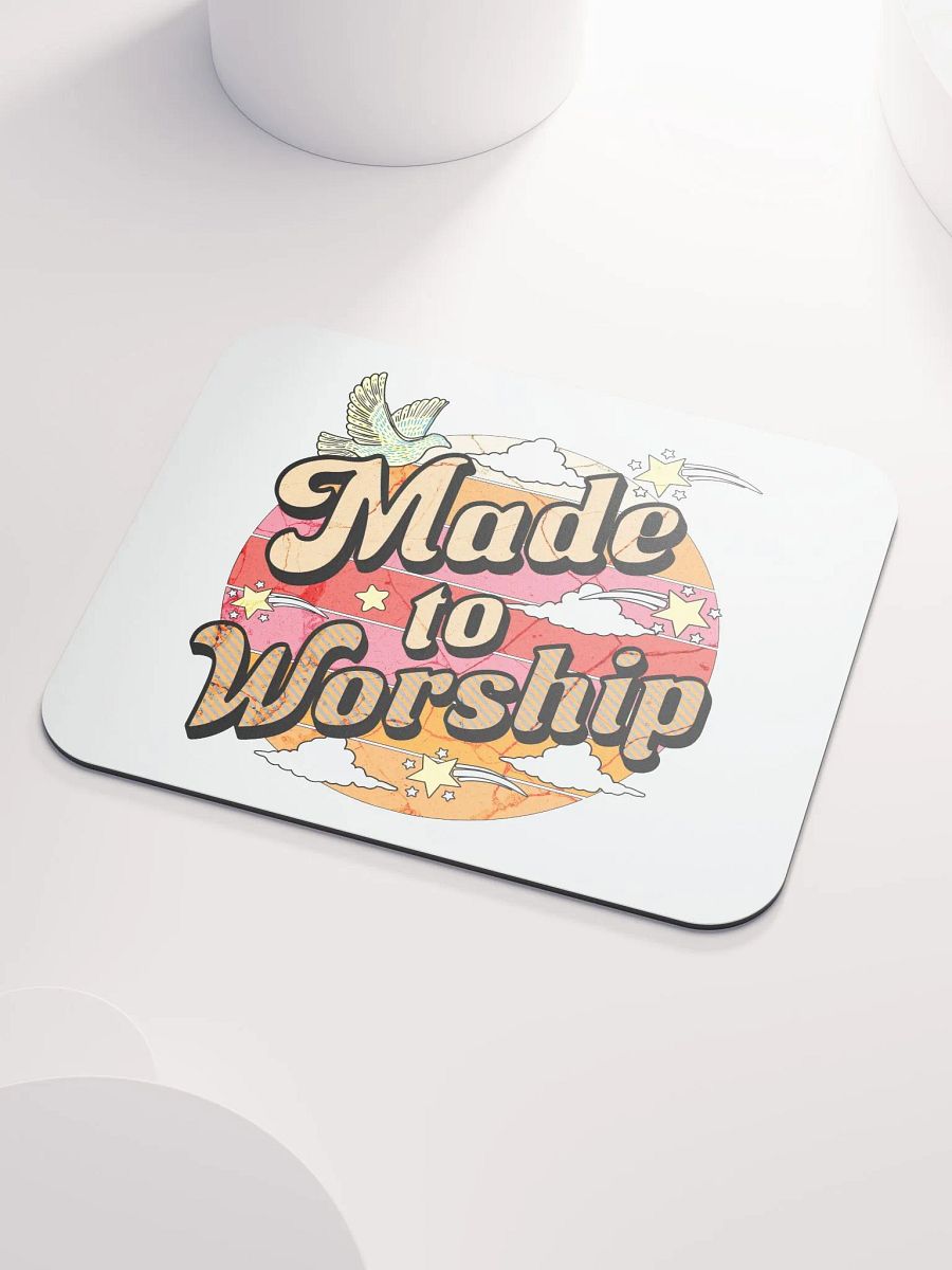 Made To Worship Whimsical Mouse Pad product image (3)
