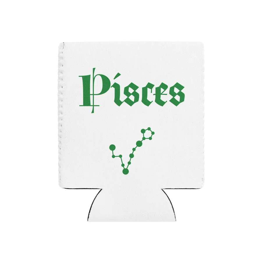 Zodiac Pisces Vibes Can Cooler product image (1)