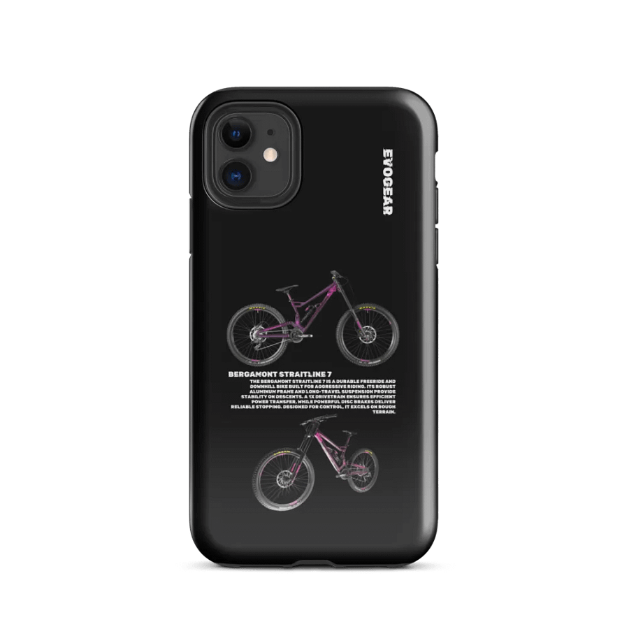 Black Bergamont Straitline 7 iPhone Case product image (47)