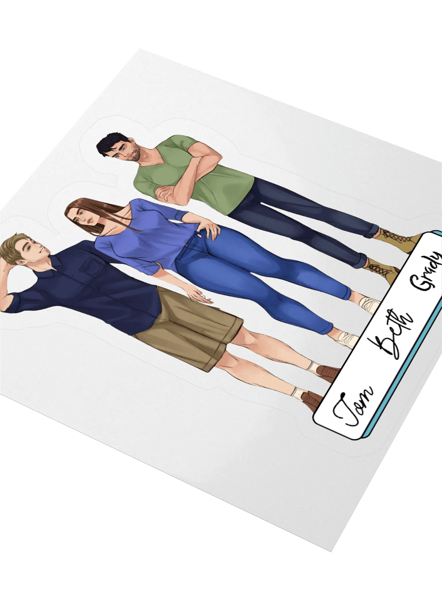 The BtB Trio Die Cut Sticker product image (9)