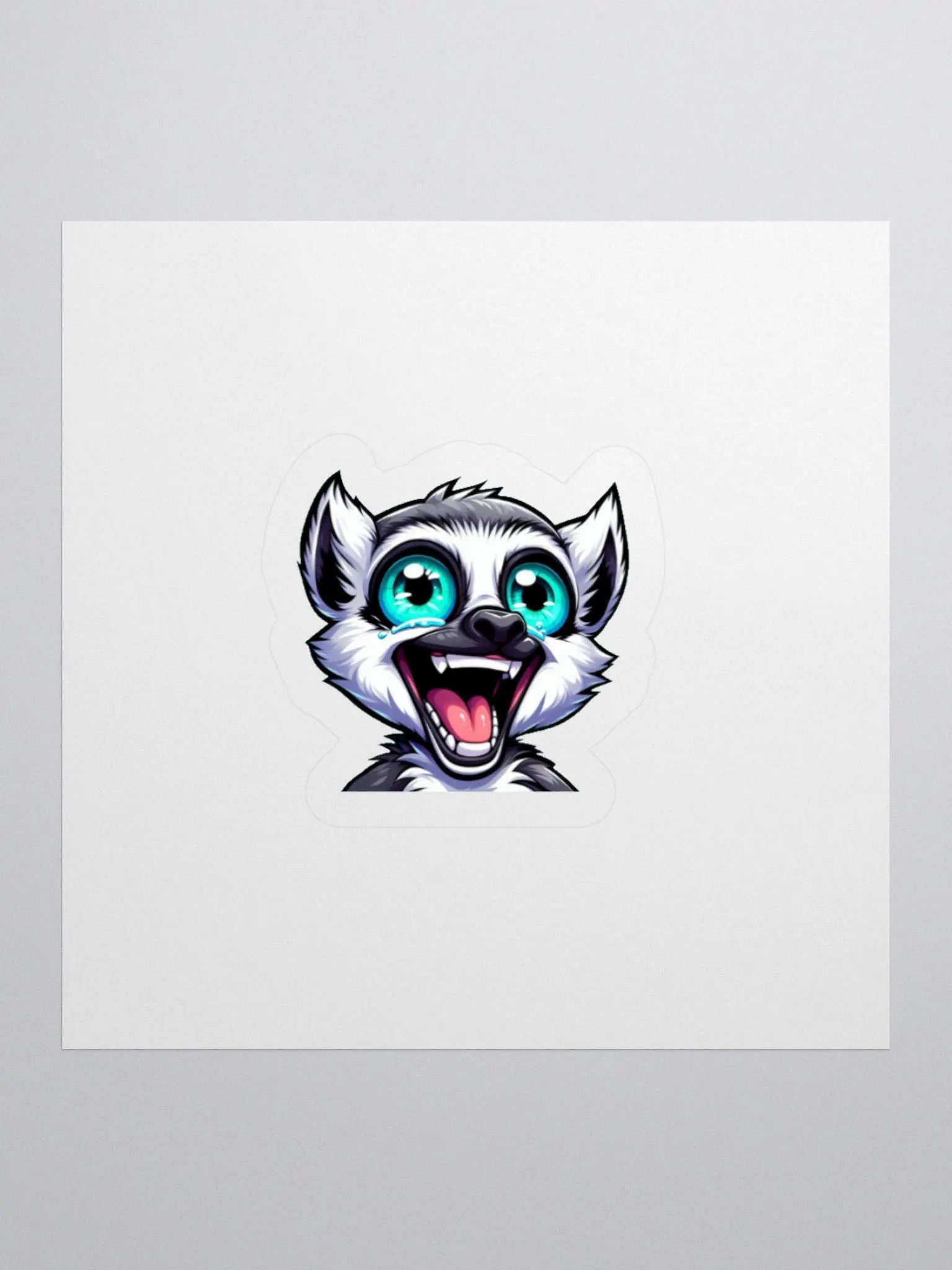 lemur sticker product image (1)