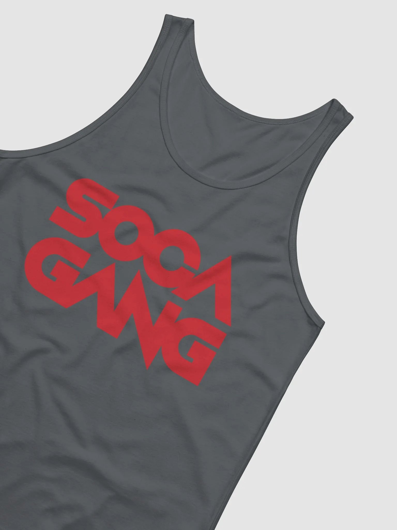 UniSex Red Logo Tank product image (4)