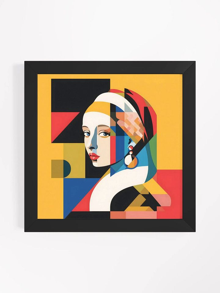 Girl with a Pearl Earring Framed Poster Art product image (7)