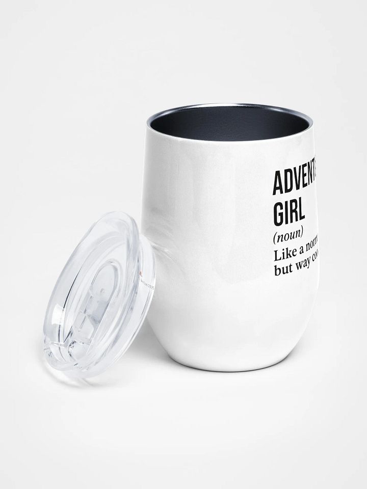 Adventure Girl - Wine Tumbler product image (2)