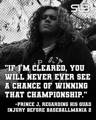 LATEST NEWS: Last night, Prince J (@817cloak) had this to say to @jm_aguirre12 ahead of their BaseballMania 2 Match for the I...