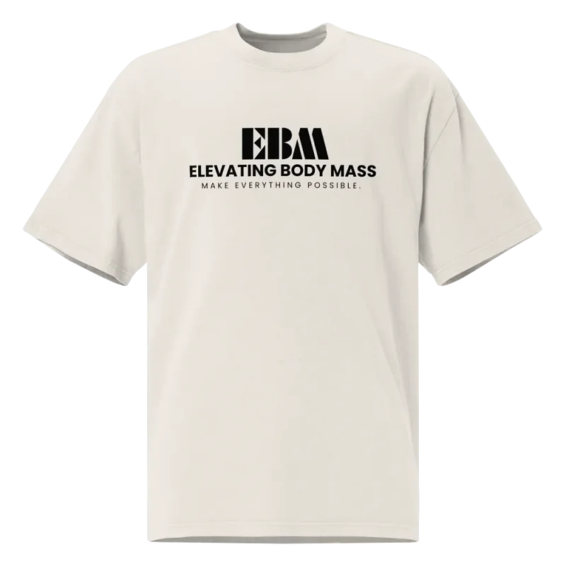 EBM Triblend Short Sleeve T-Shirt (White Logo) | EBM OFFICIAL.