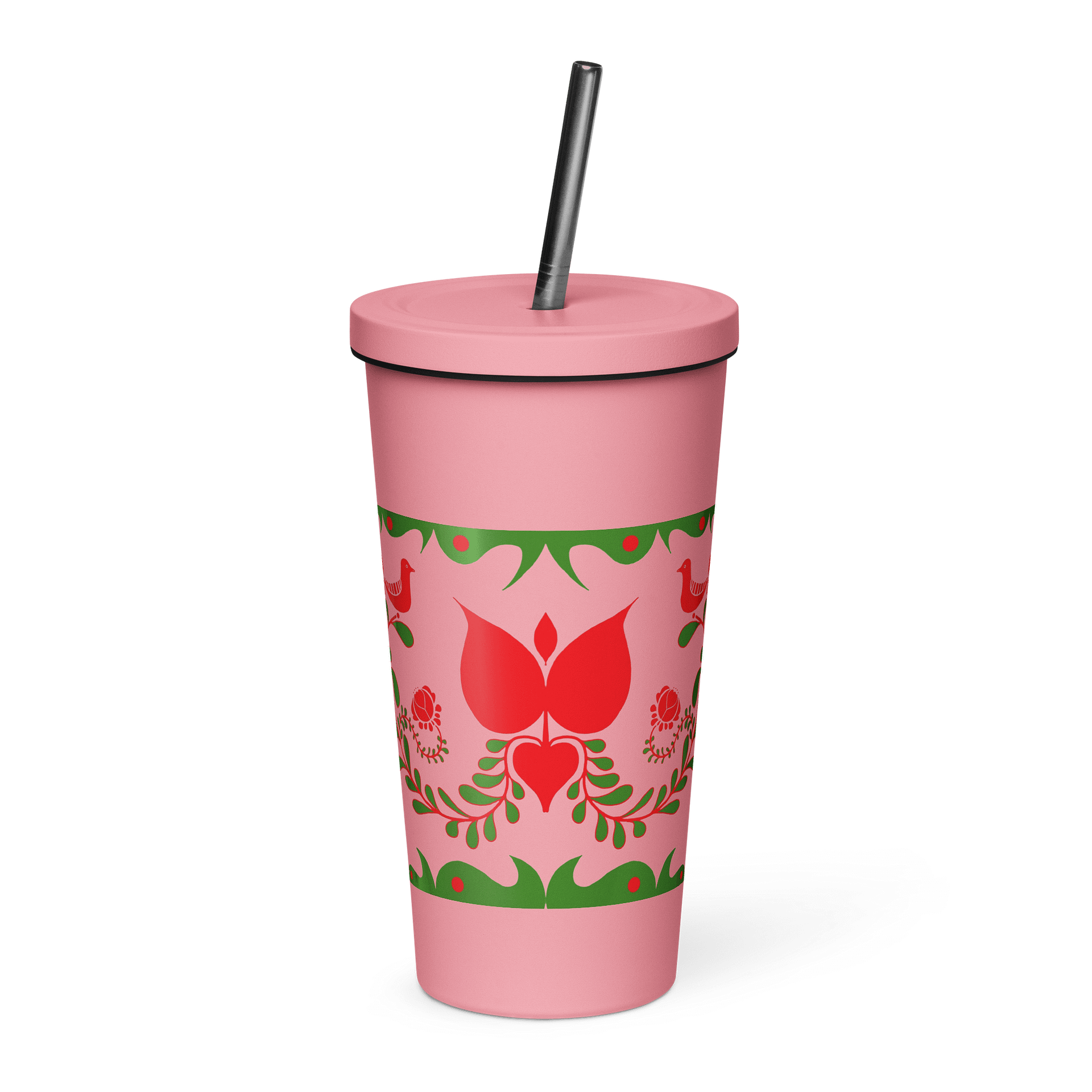 Hungarian Folk Art Harmony Insulated Tumbler product image (1)