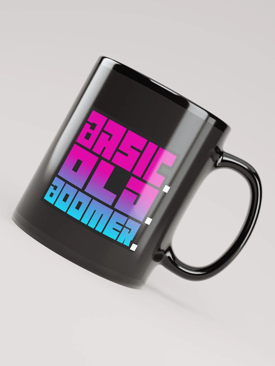 BASIC OLD BOOMER BLACK MUG product image (8)