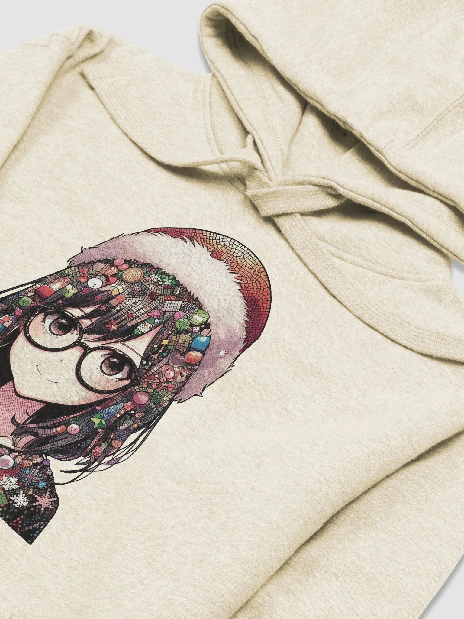 Festive Anime Santa Hoodie product image (9)
