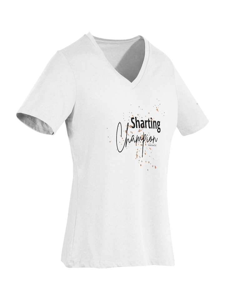 Sharting Champion Black - Women's V-Neck Tee product image (2)