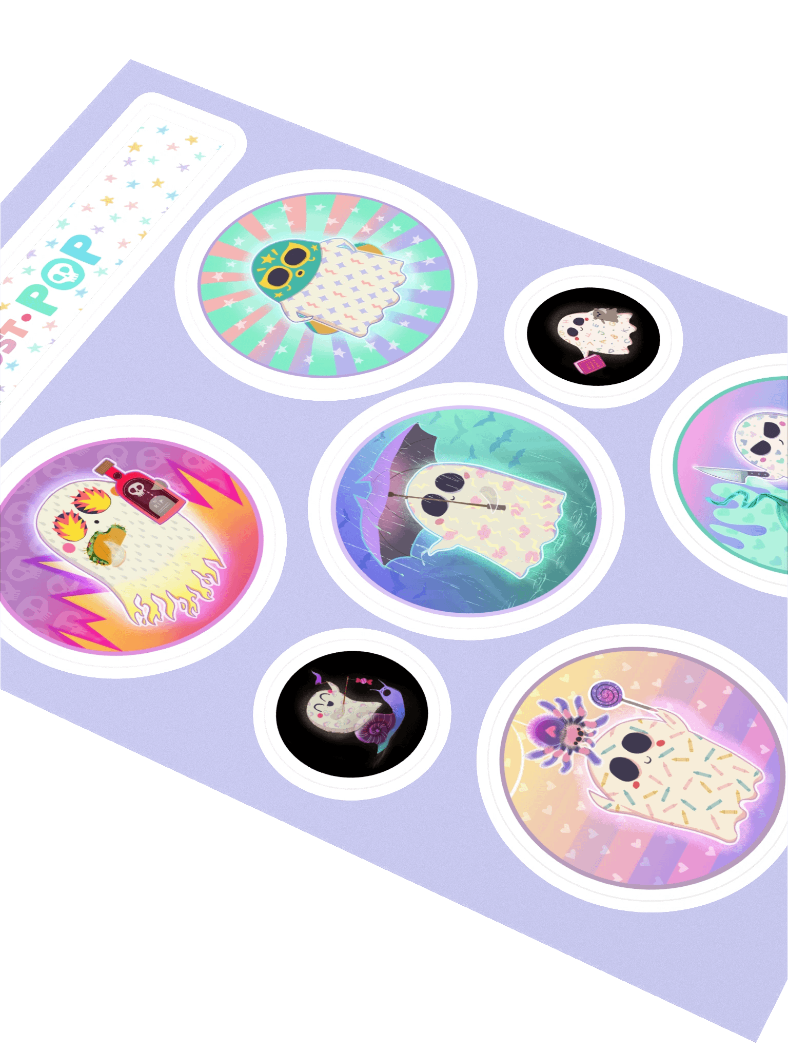 Ghost Pop Sticker Sheet #1 product image (2)
