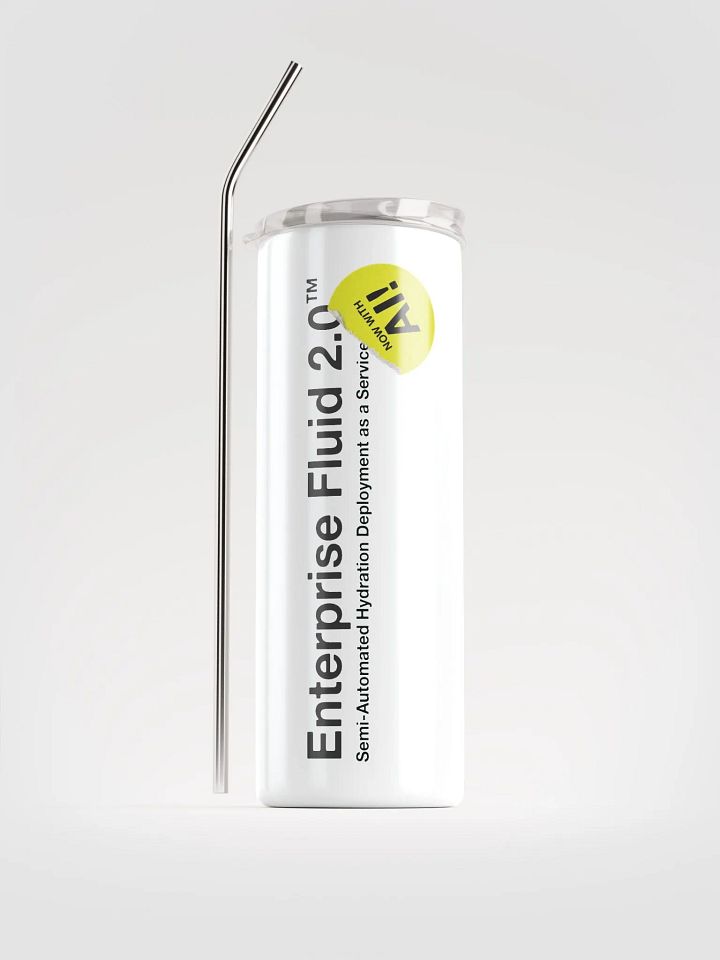 Enterprise Fluid 2.0 - Stainless Steel Tumbler (White) product image (1)